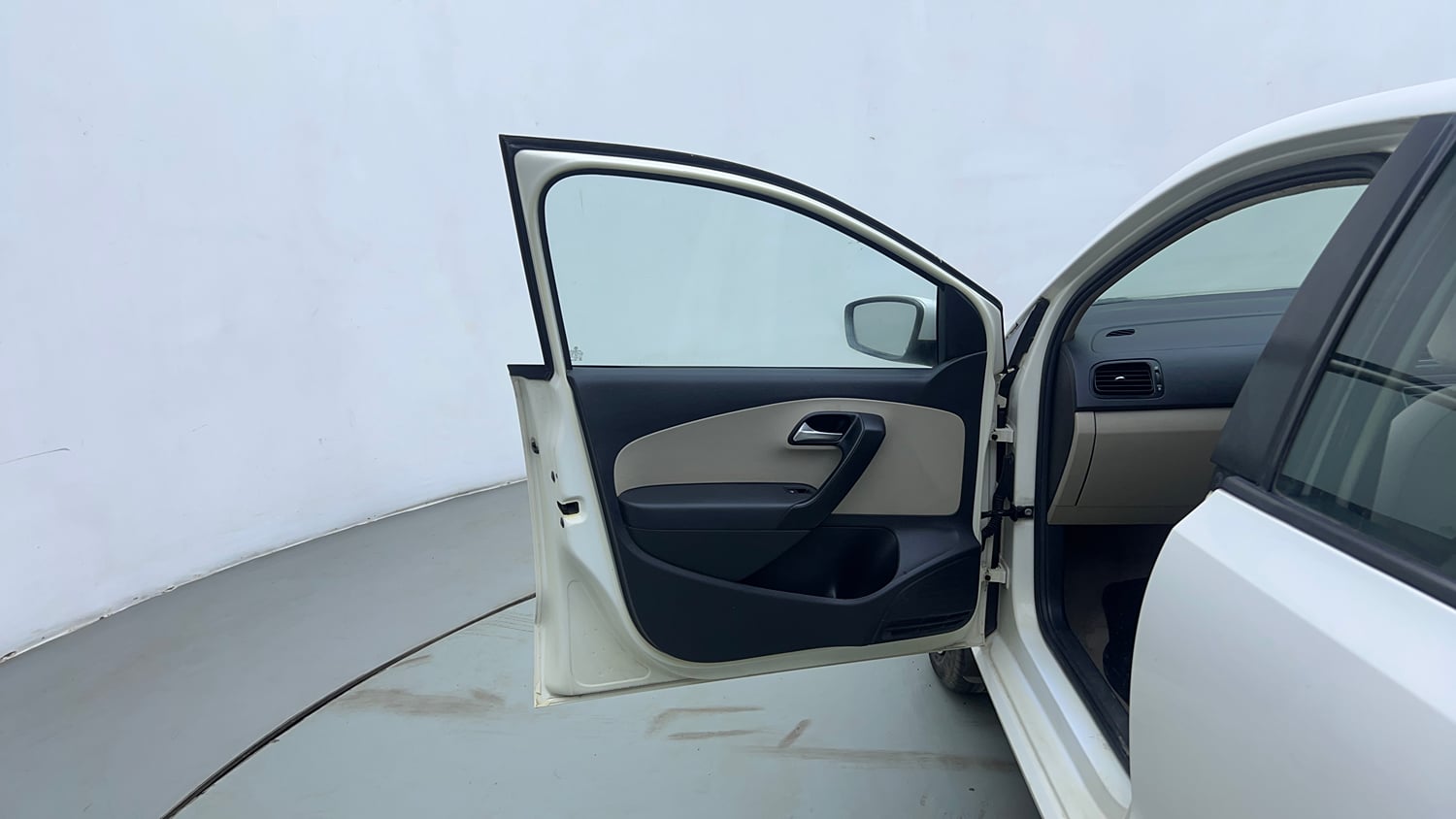 Used 2013 Volkswagen Polo Comfortline 1.2L (P) Petrol Manual interior LEFT FRONT DOOR OPEN VIEW