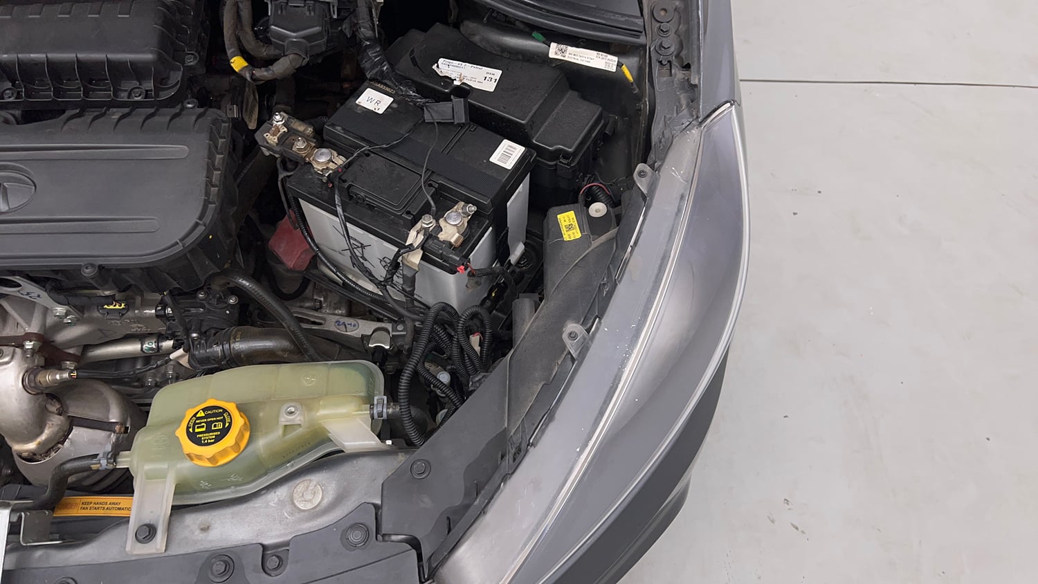 Used 2024 Tata Tiago XE Petrol Manual engine ENGINE LEFT SIDE VIEW
