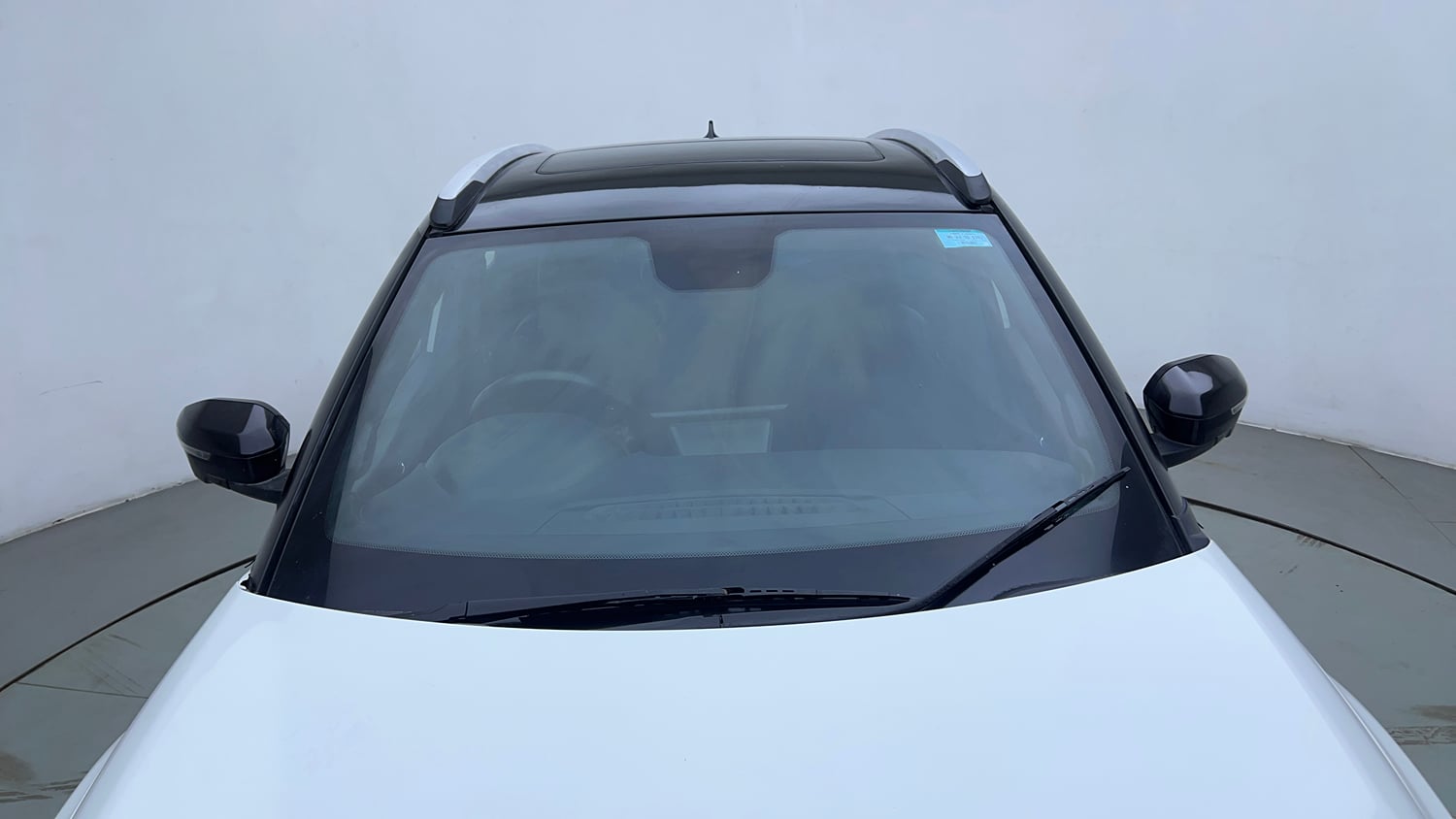 Used 2023 Tata Nexon Fearless Plus S 1.2 Revotron Petrol 7DCA DT Petrol Automatic exterior FRONT WINDSHIELD VIEW