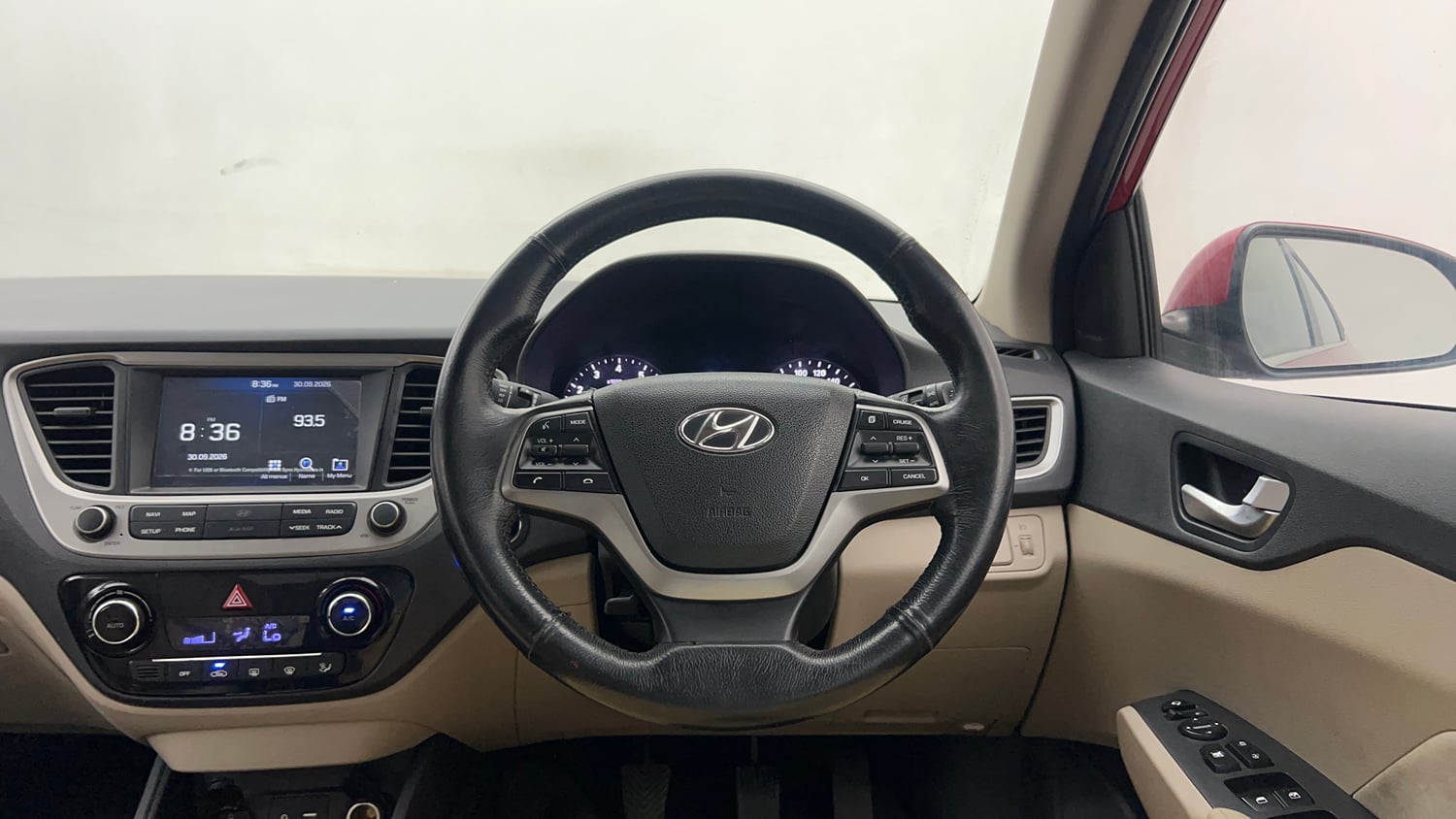 Used 2019 Hyundai Verna SX 1.6 VTVT Petrol Manual interior STEERING VIEW