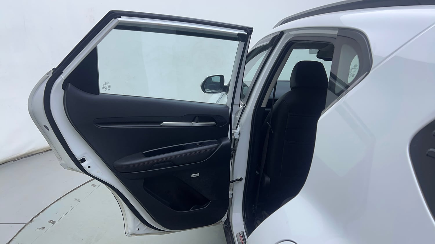Used 2020 Kia Sonet GTX Plus 1.5 AT Diesel Automatic interior LEFT REAR DOOR OPEN VIEW