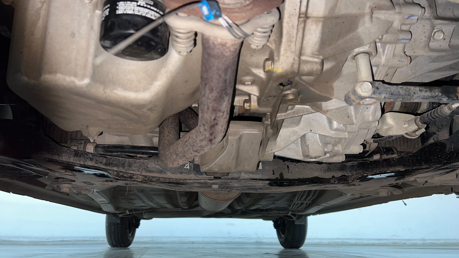 Used 2025 Maruti Suzuki Wagon R VXI 1.0 CNG Cng Manual extra FRONT LEFT UNDERBODY VIEW