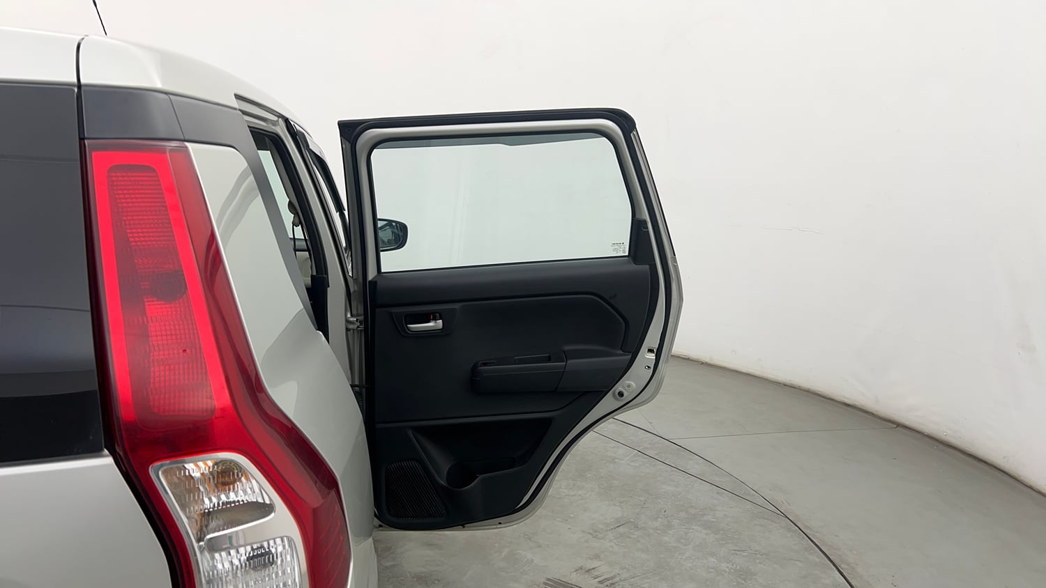 Used 2021 Maruti Suzuki Wagon R VXi (O) 1.2 AMT Petrol Automatic interior RIGHT REAR DOOR OPEN VIEW