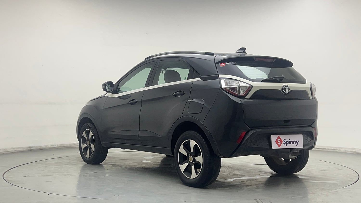 Used 2018 Tata Nexon XZA Plus Petrol Petrol Automatic exterior LEFT REAR CORNER VIEW