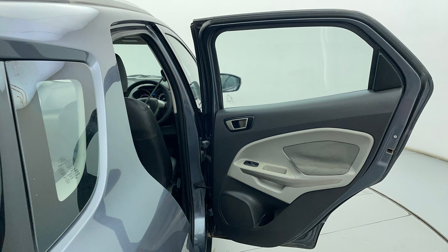 Used 2016 Ford EcoSport Titanium 1.5L TDCi Diesel Manual interior RIGHT REAR DOOR OPEN VIEW
