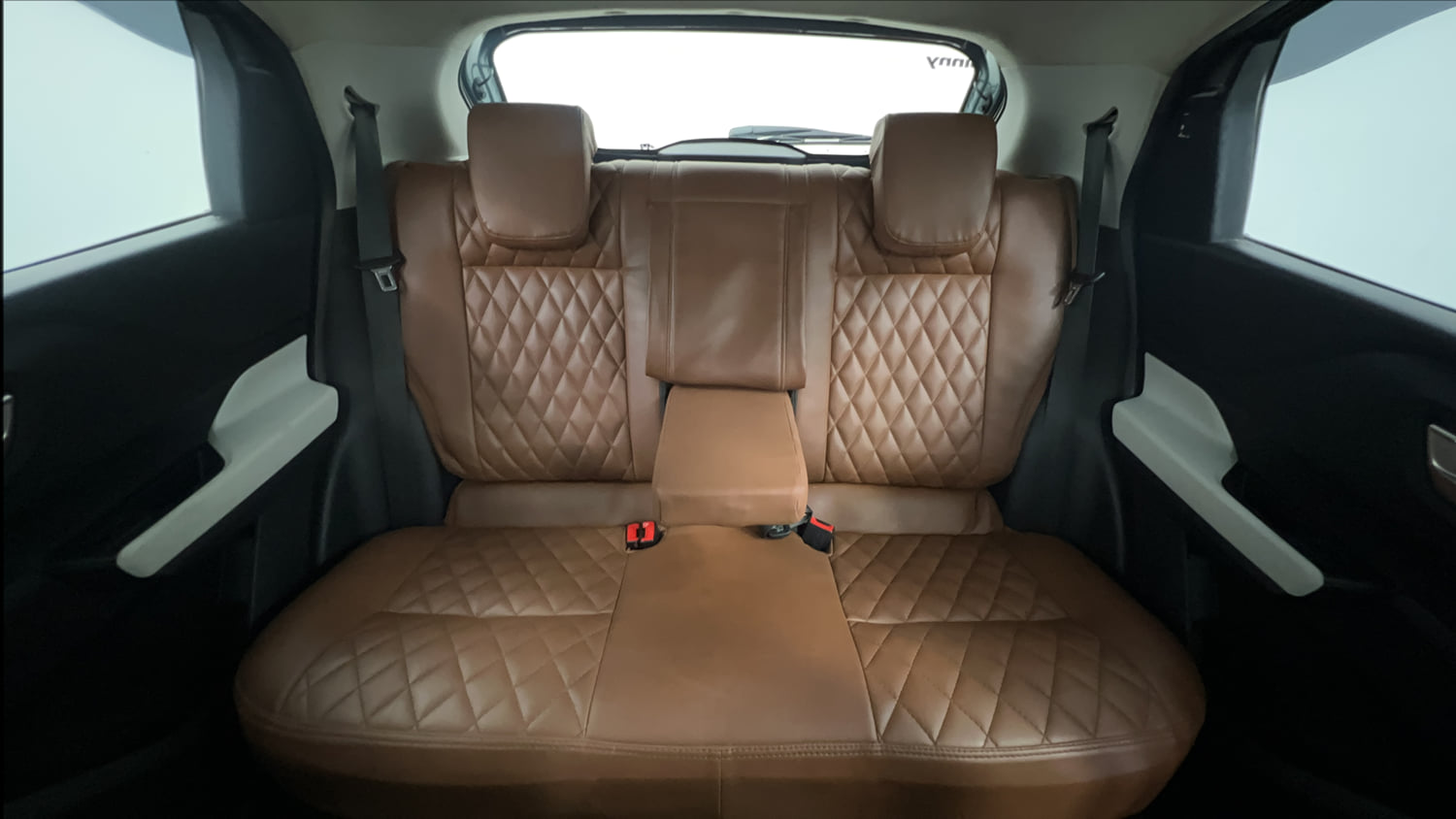 Used 2023 Tata Punch Creative Dual Tone Petrol Manual interior REAR SEAT CONDITION VIEW