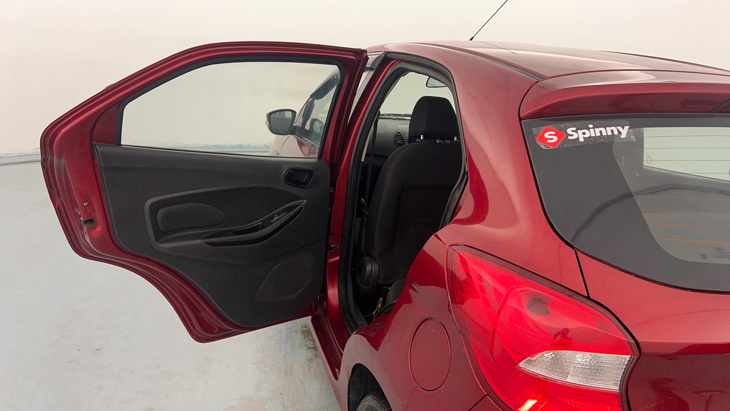 Used 2019 Ford Figo Titanium 1.2 Ti-VCT MT Petrol Manual interior LEFT REAR DOOR OPEN VIEW