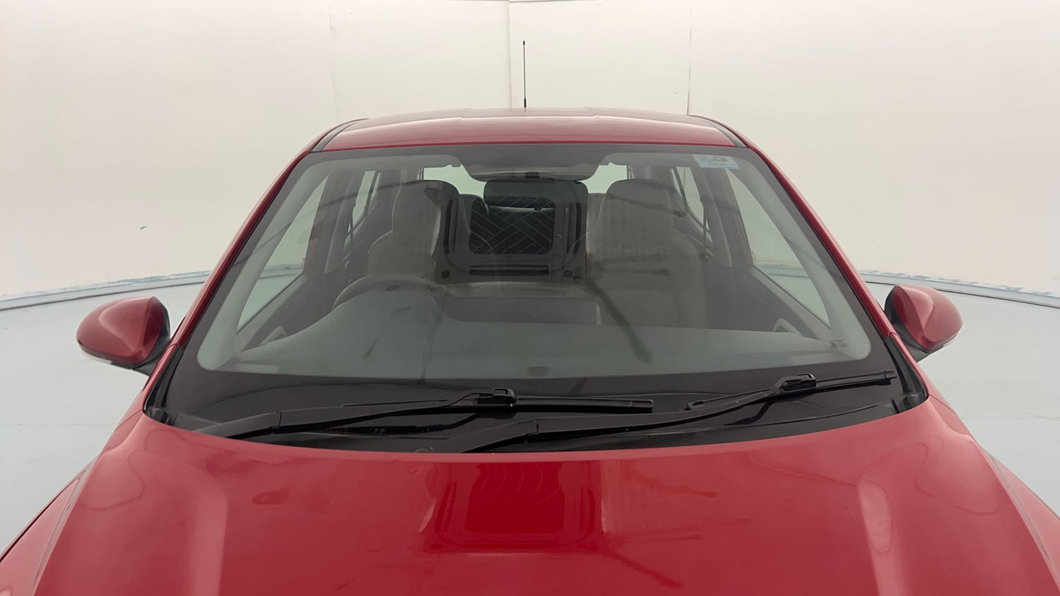 Used 2021 Hyundai Grand i10 Nios Magna Corporate Edition 1.2 Kappa VTVT Petrol Manual exterior FRONT WINDSHIELD VIEW