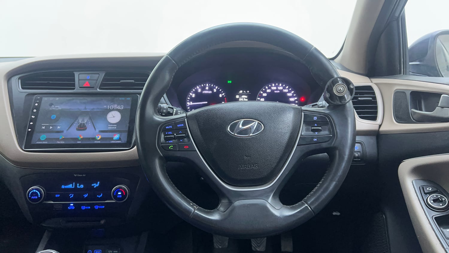 Used 2017 Hyundai Elite i20 Asta 1.2 Petrol Manual interior STEERING VIEW