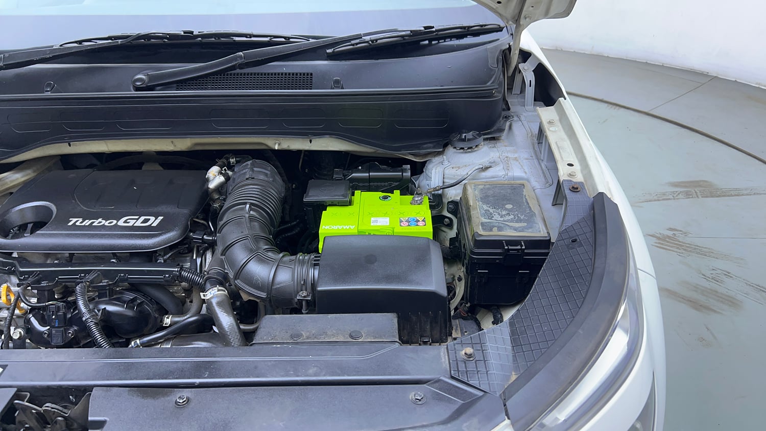 Used 2019 Hyundai Venue SX Plus 1.0 Turbo DCT Petrol Automatic engine ENGINE LEFT SIDE VIEW