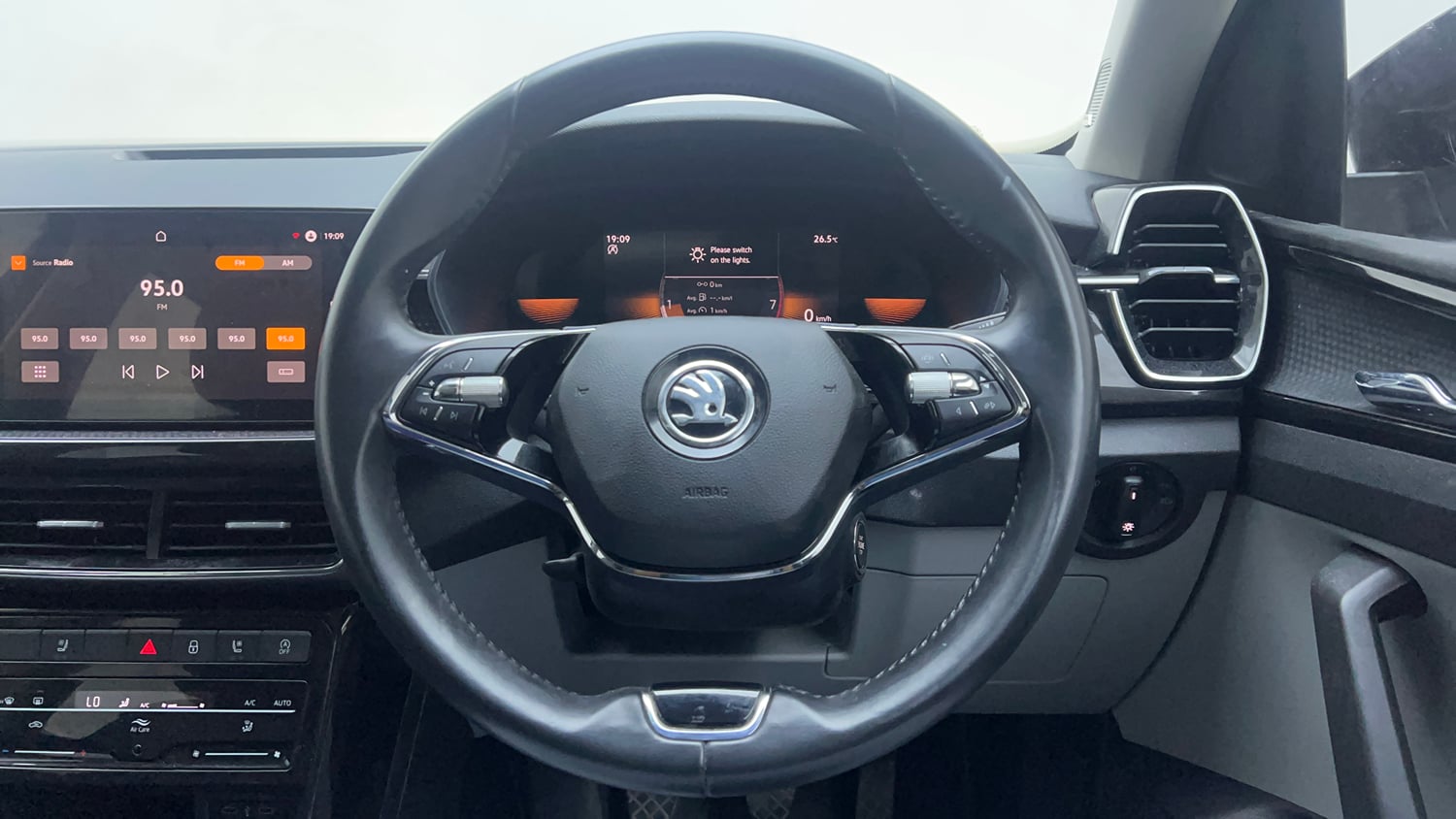 Used 2024 Skoda Kushaq Style 1.0L TSI MT Petrol Manual interior STEERING VIEW