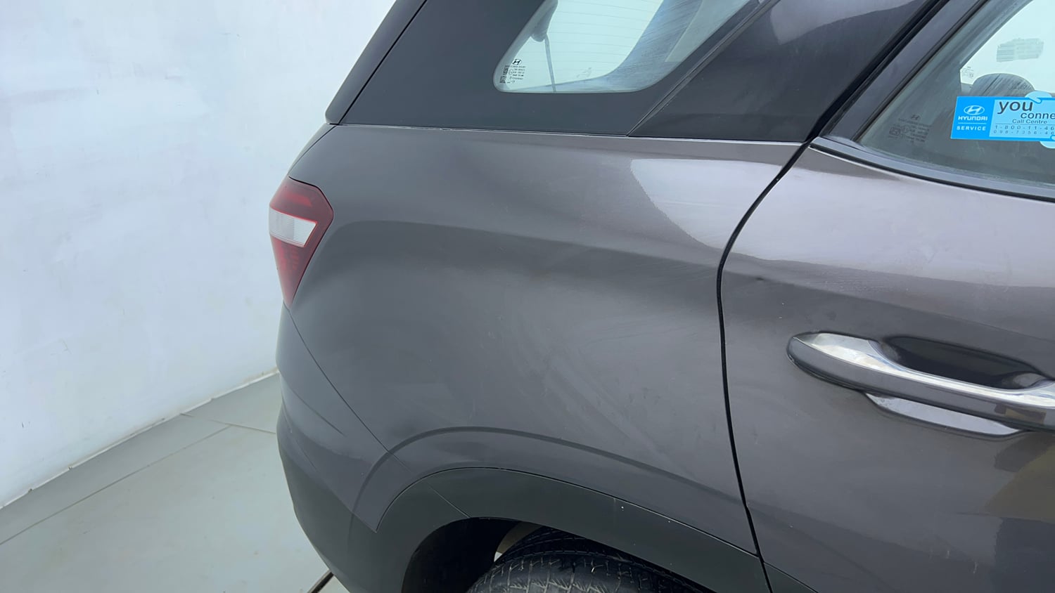 Used 2021 Hyundai Alcazar Platinum (O) 6 STR 2.0 Petrol AT Petrol Automatic dents MINOR DENT