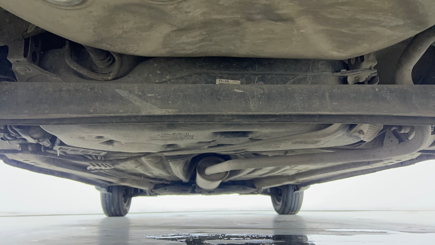 Used 2022 Maruti Suzuki Wagon R VXI 1.0 CNG Cng Manual extra REAR UNDERBODY VIEW (TAKEN FROM REAR)