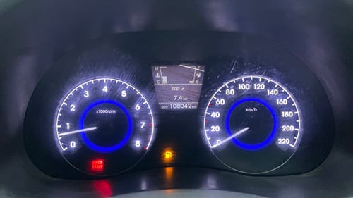 Used 2013 Hyundai Verna Fluidic 1.6 VTVT SX Petrol Manual interior CLUSTERMETER VIEW