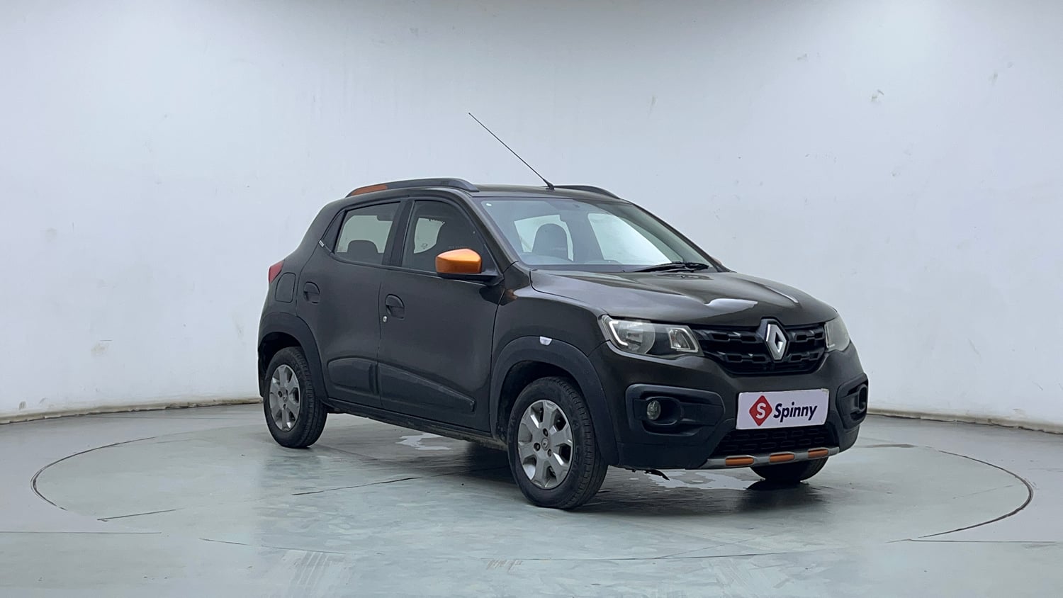 Used 2019 Renault Kwid CLIMBER 1.0 Petrol Manual exterior RIGHT FRONT CORNER VIEW
