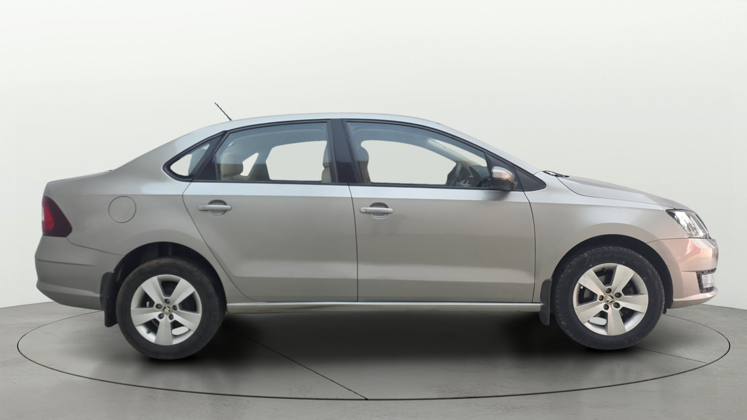 Used 2019 Skoda Rapid Ambition 1.5 TDI Diesel Manual exterior RIGHT SIDE VIEW