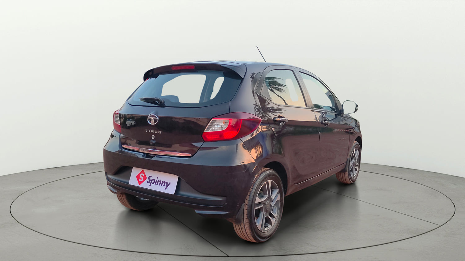 Used 2023 Tata Tiago XZA Plus Petrol Automatic exterior RIGHT REAR CORNER VIEW