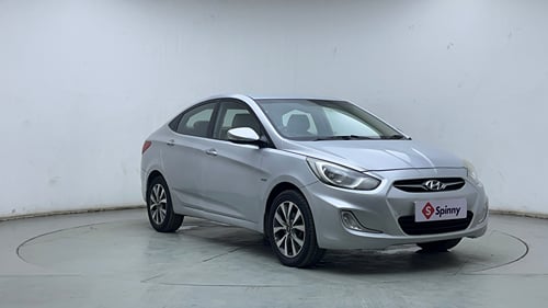 Used 2013 Hyundai Verna Fluidic 1.6 VTVT SX Petrol Manual exterior RIGHT FRONT CORNER VIEW