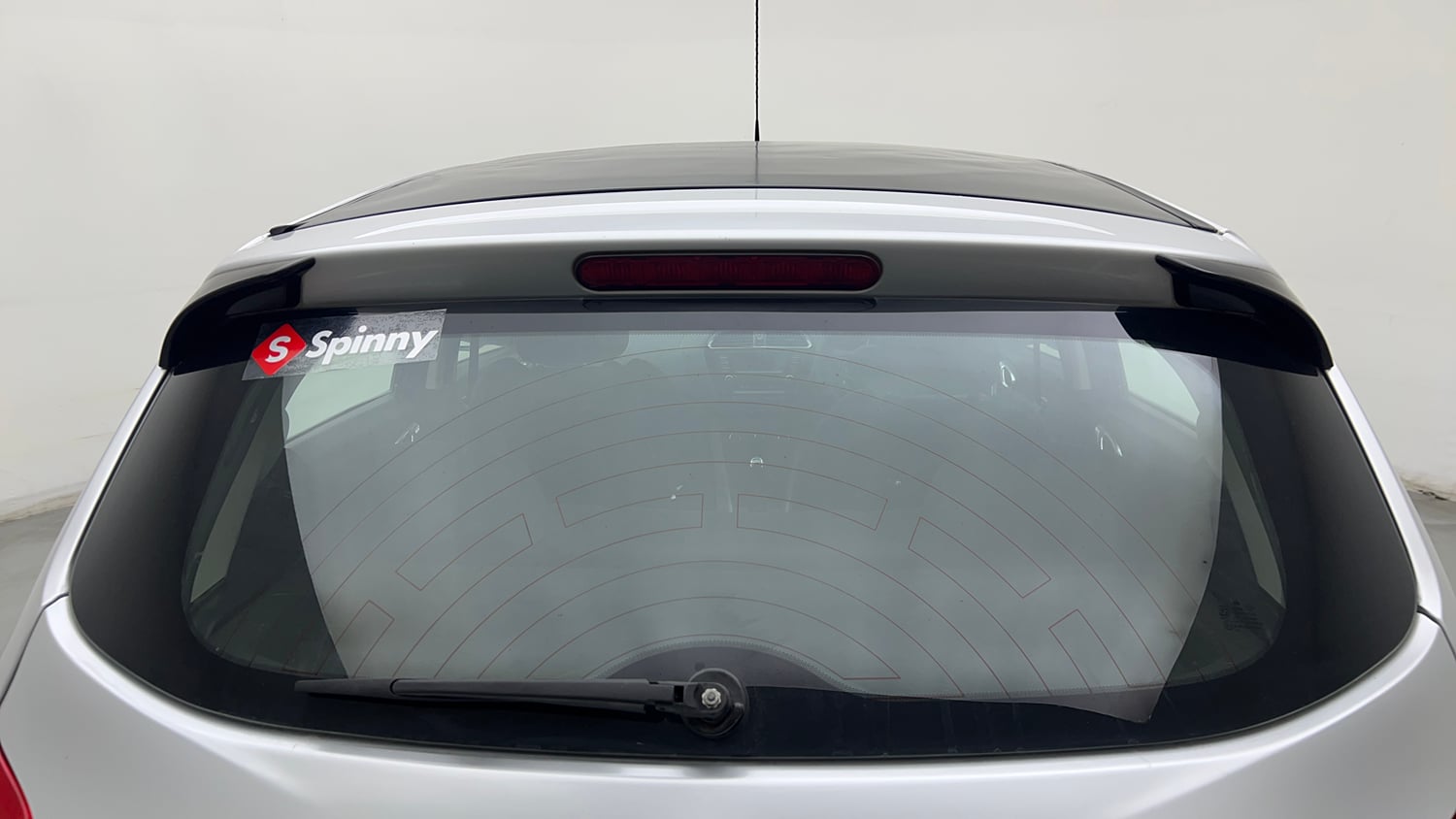 Used 2018 Tata Tiago Revotron XZ Petrol Manual exterior BACK WINDSHIELD VIEW