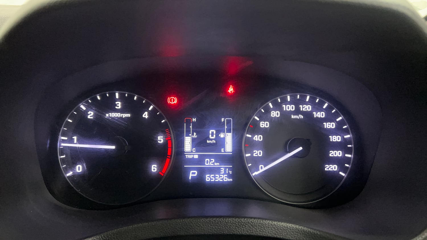 Used 2015 Hyundai Creta 1.6 SX Plus AT Diesel Automatic interior CLUSTERMETER VIEW