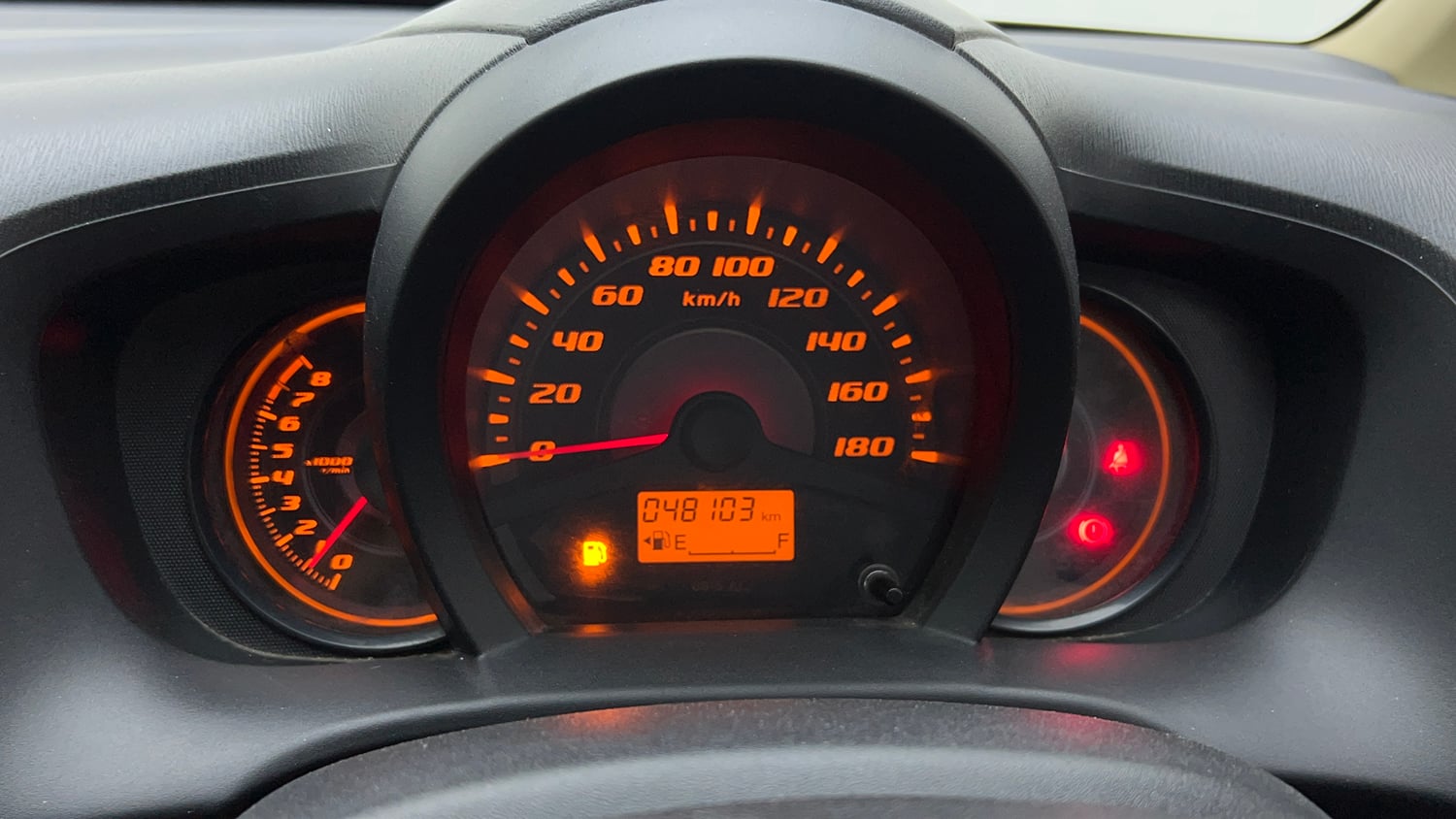 Used 2014 Honda Amaze 1.2 EX i-VTEC Petrol Manual interior CLUSTERMETER VIEW