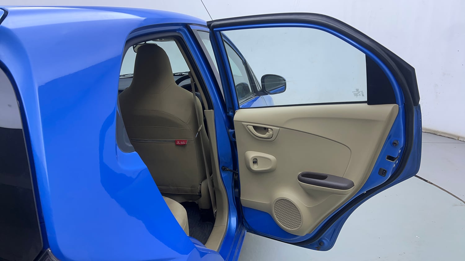 Used 2013 Honda Brio S MT Petrol Manual interior RIGHT REAR DOOR OPEN VIEW