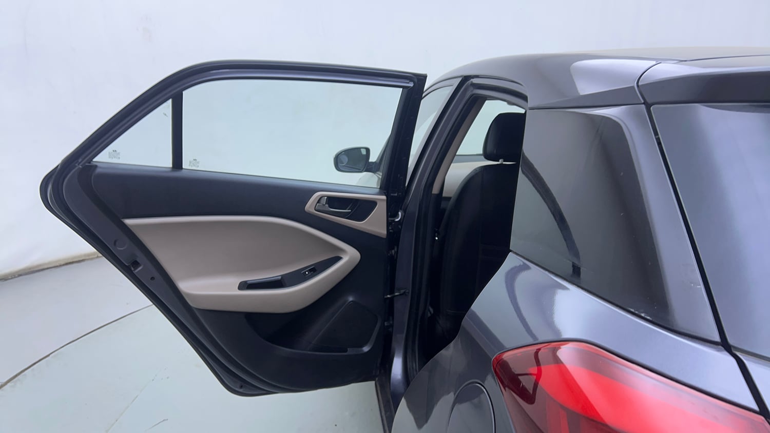 Used 2017 Hyundai Elite i20 Asta 1.2 Petrol Manual interior LEFT REAR DOOR OPEN VIEW