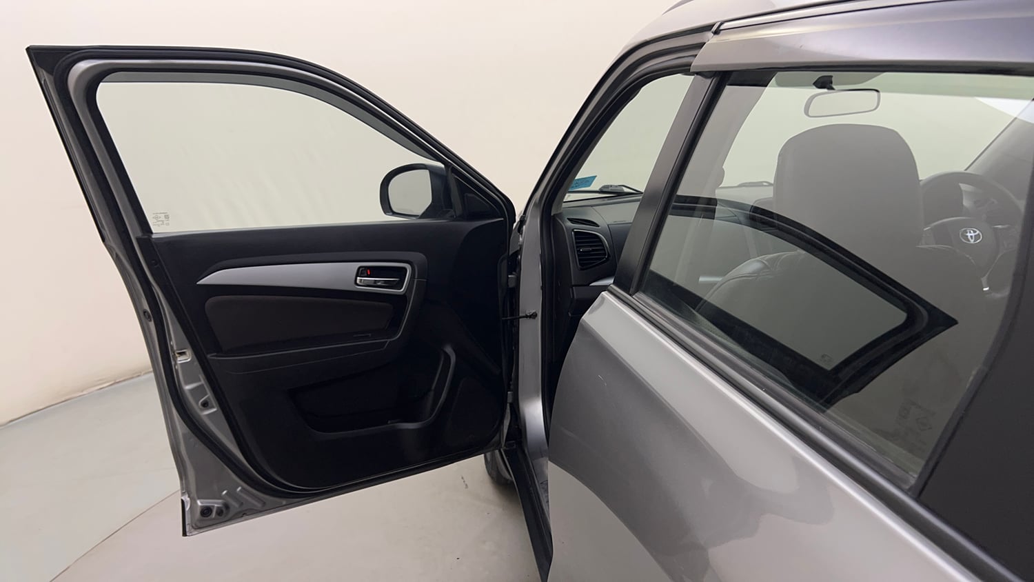 Used 2021 Toyota Urban Cruiser High Grade MT Petrol Manual interior LEFT FRONT DOOR OPEN VIEW