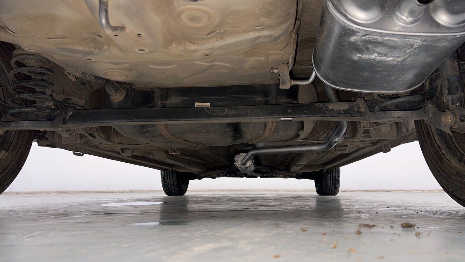 Used 2017 Maruti Suzuki Celerio VXi Petrol Manual extra REAR UNDERBODY VIEW (TAKEN FROM REAR)