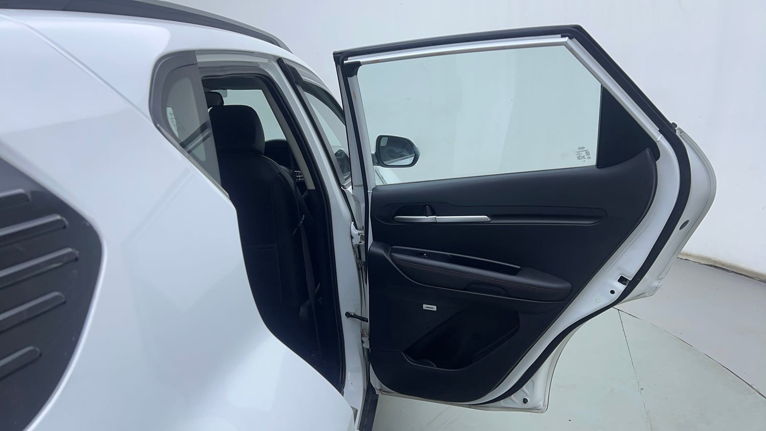Used 2020 Kia Sonet GTX Plus 1.5 AT Diesel Automatic interior RIGHT REAR DOOR OPEN VIEW
