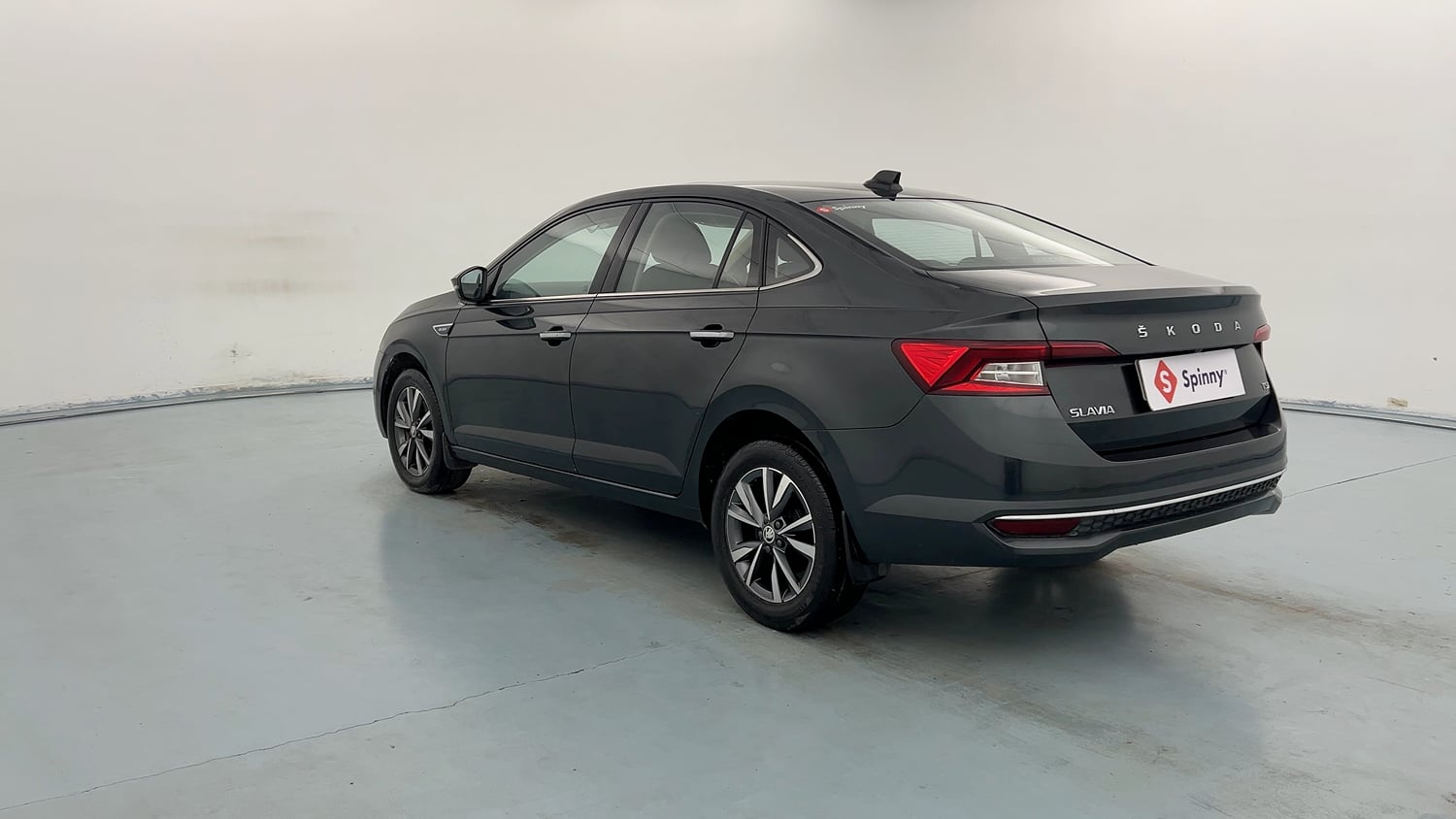 Used 2023 Skoda Slavia Style 1.5L TSI DSG Petrol Automatic exterior LEFT REAR CORNER VIEW