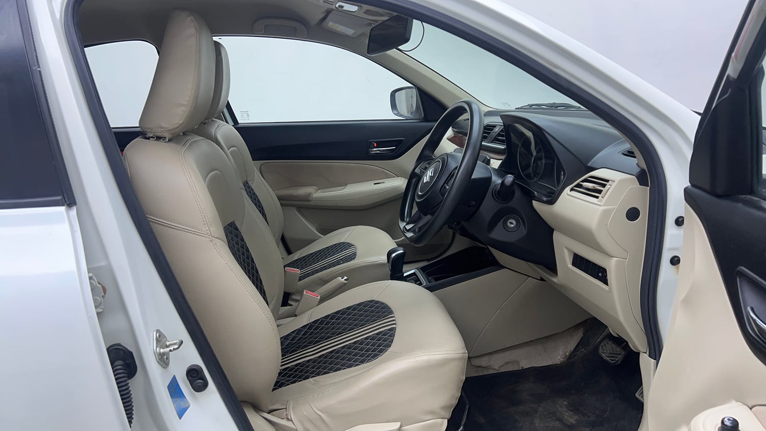 Used 2019 Maruti Suzuki Dzire VXi AMT Petrol Automatic interior RIGHT SIDE FRONT DOOR CABIN VIEW