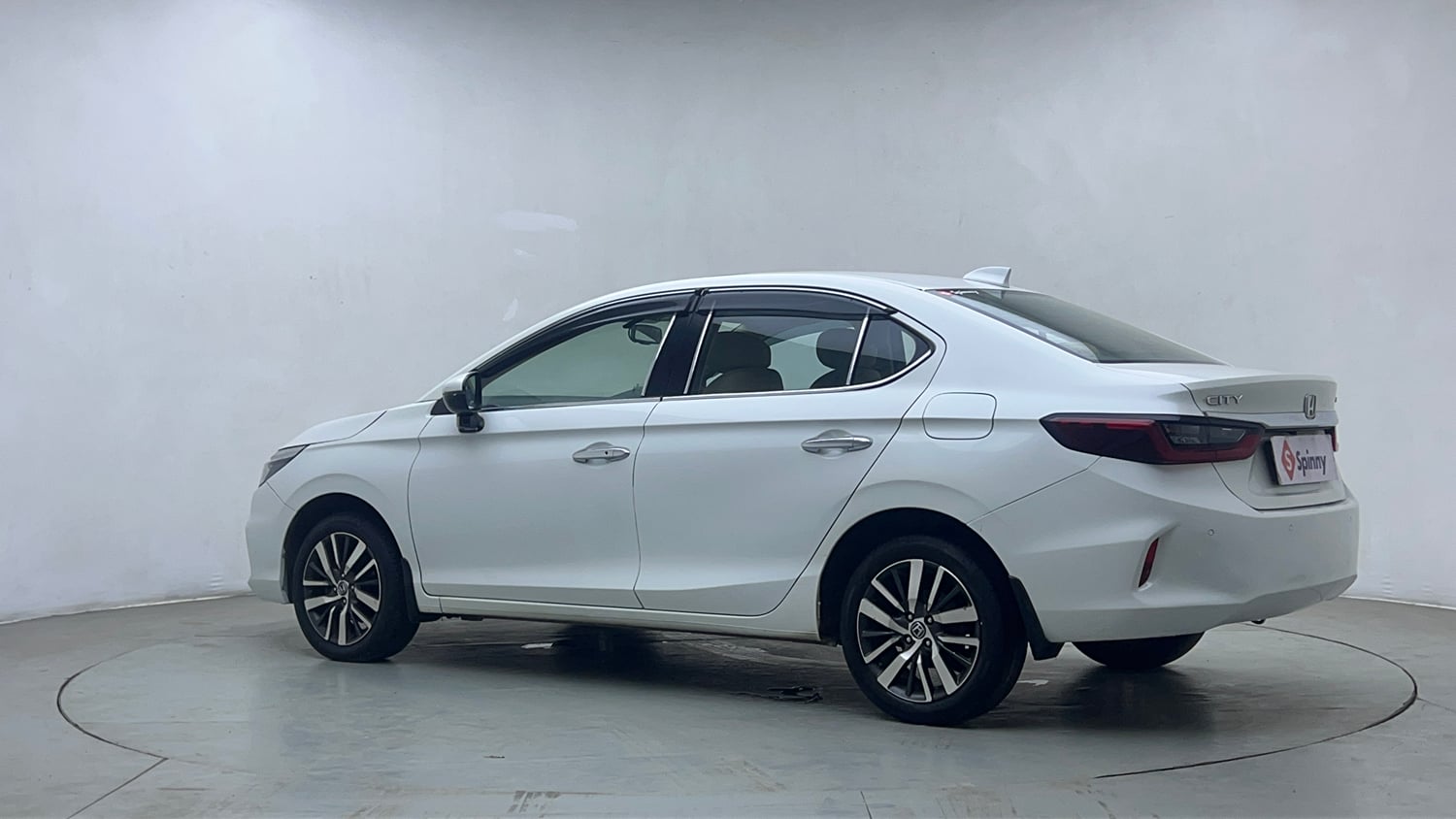Used 2021 Honda City ZX CVT Petrol Petrol Automatic exterior LEFT REAR CORNER VIEW