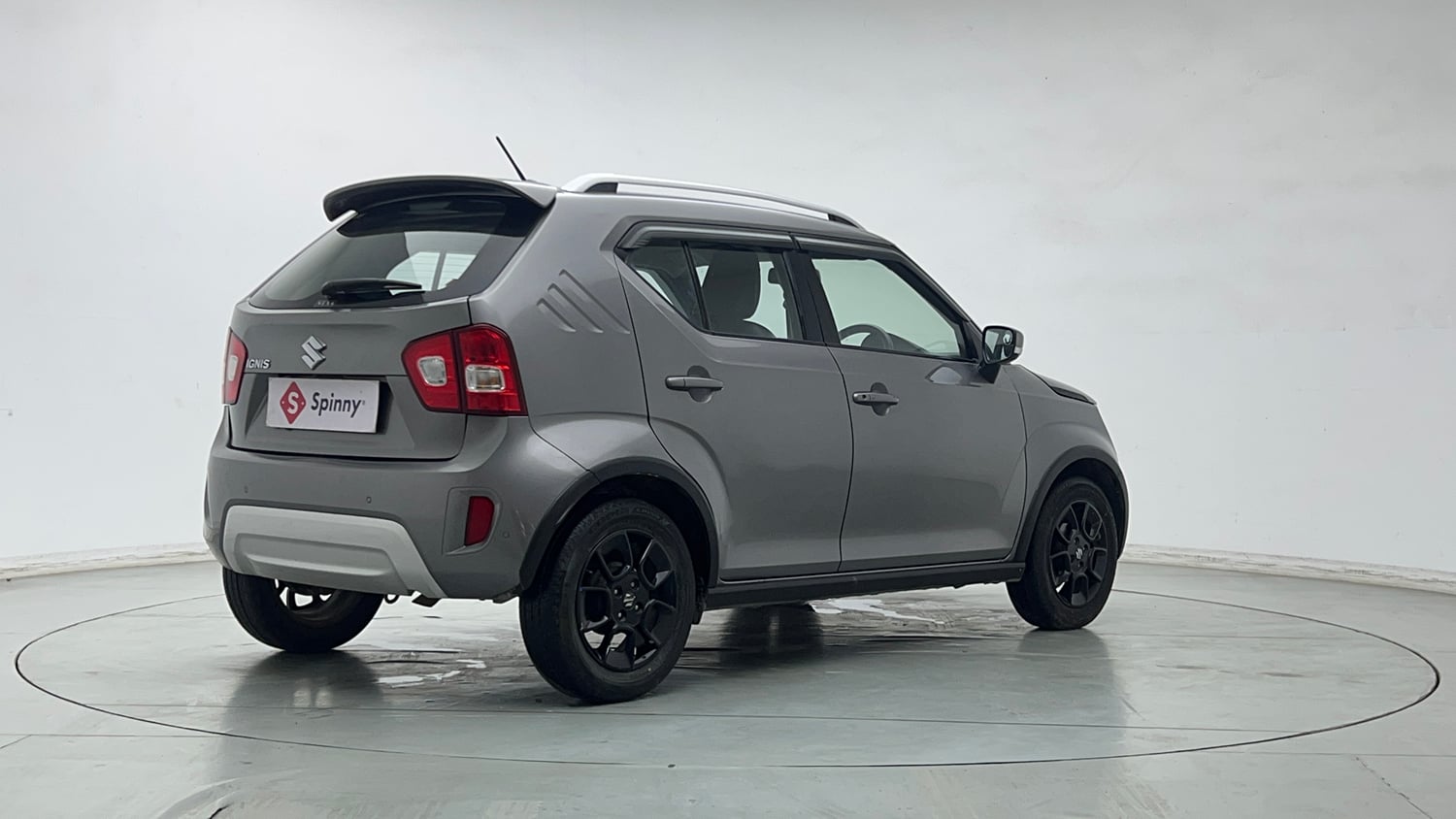 Used 2023 Maruti Suzuki Ignis Alpha 1.2 AMT Petrol Automatic exterior RIGHT REAR CORNER VIEW