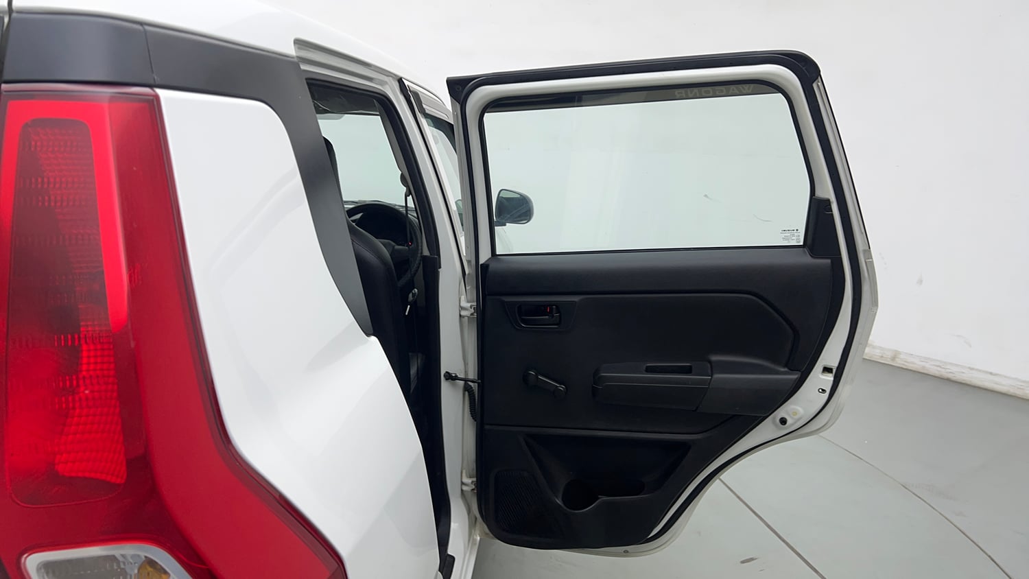 Used 2021 Maruti Suzuki Wagon R 1.0 LXI CNG (Outside Fitted) Cng Manual interior RIGHT REAR DOOR OPEN VIEW