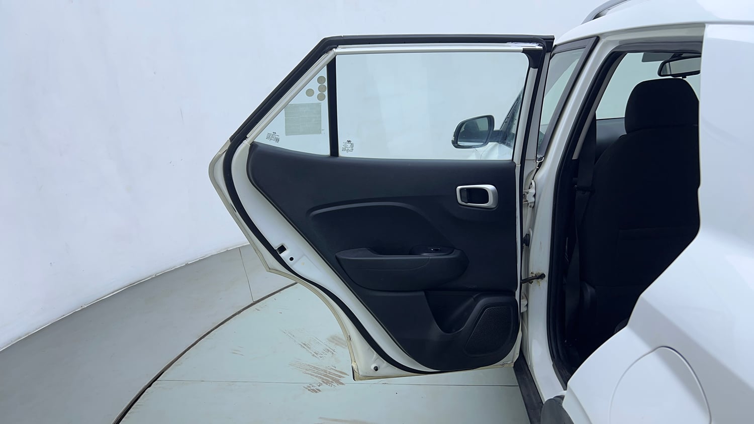 Used 2019 Hyundai Venue SX Plus 1.0 Turbo DCT Petrol Automatic interior LEFT REAR DOOR OPEN VIEW