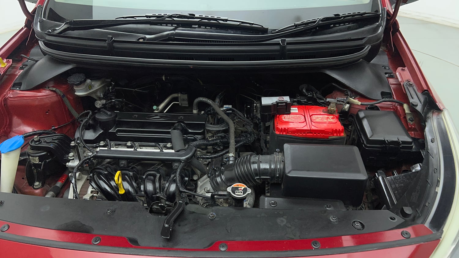 Used 2017 Hyundai Elite i20 Sportz 1.2 Petrol Manual engine ENGINE LEFT SIDE VIEW