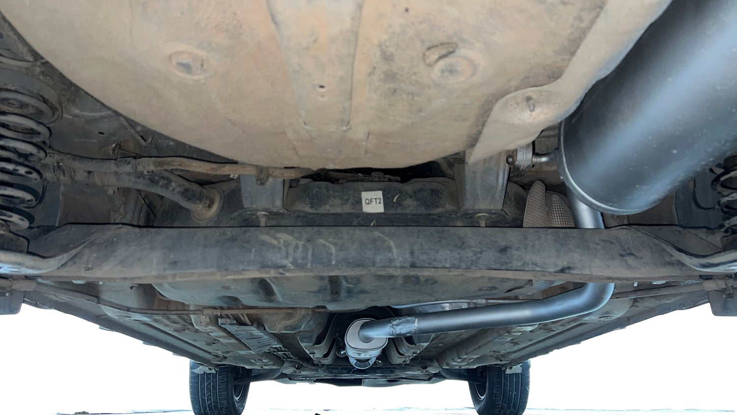 Used 2021 Hyundai Venue SX 1.0 Turbo Petrol Manual extra REAR UNDERBODY VIEW (TAKEN FROM REAR)