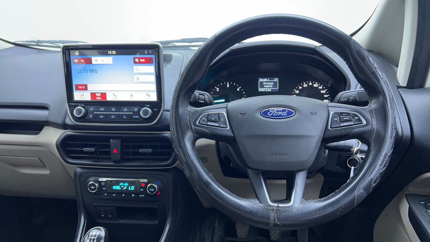 Used 2021 Ford EcoSport Trend 1.5L TDCi Diesel Manual interior STEERING VIEW