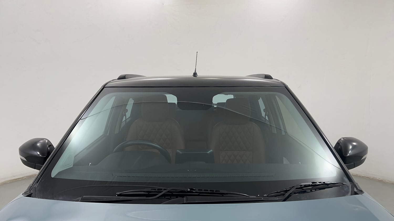 Used 2023 Tata Punch Creative Dual Tone Petrol Manual exterior FRONT WINDSHIELD VIEW