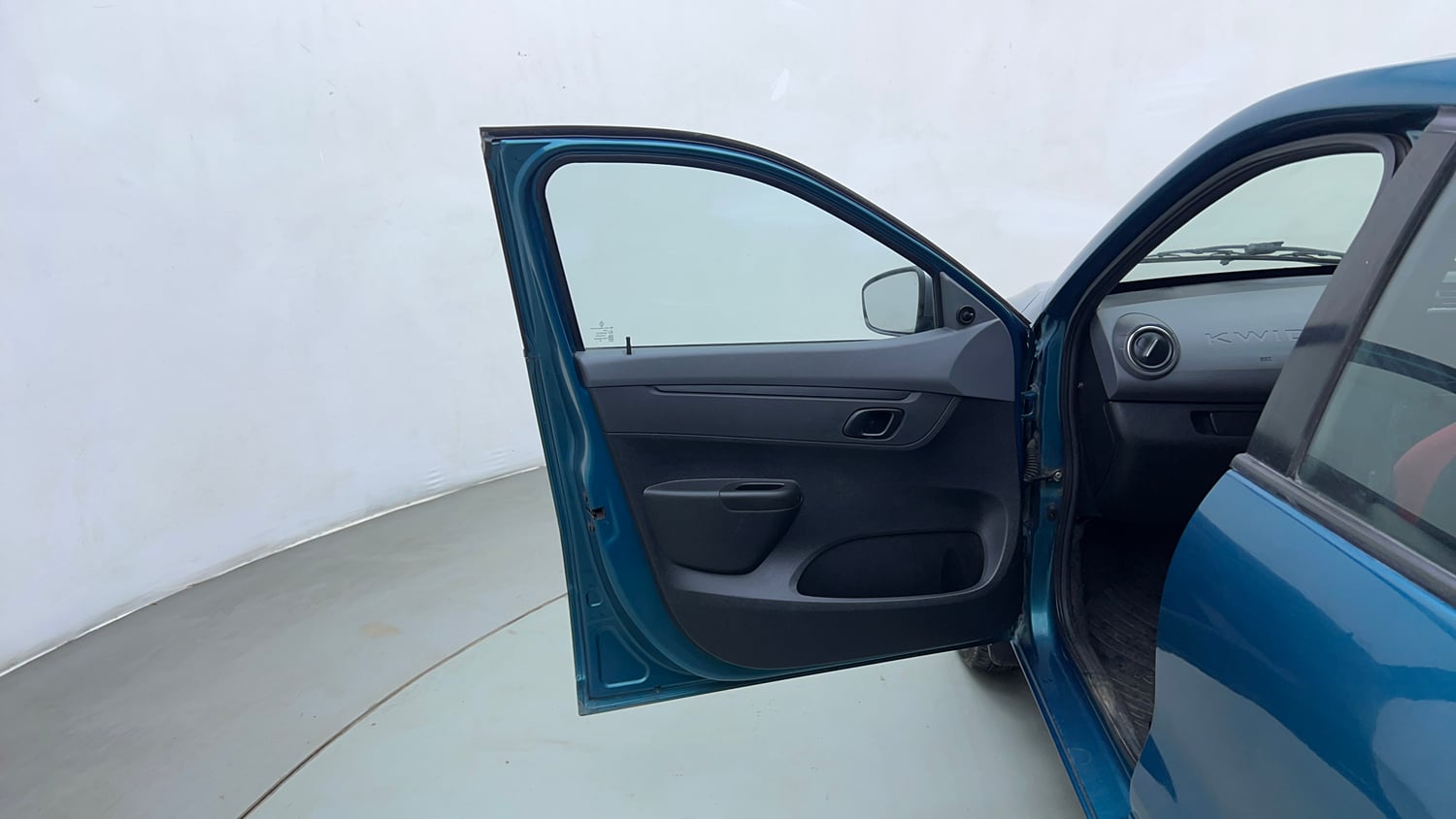 Used 2021 Renault Kwid RXT 1.0 Opt Petrol Manual interior LEFT FRONT DOOR OPEN VIEW