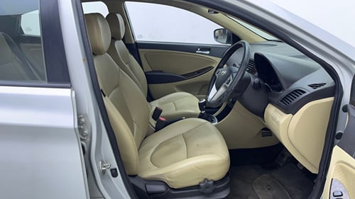 Used 2013 Hyundai Verna Fluidic 1.6 VTVT SX Petrol Manual interior RIGHT SIDE FRONT DOOR CABIN VIEW