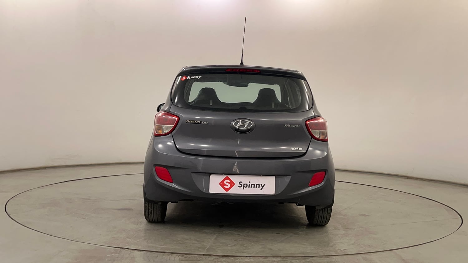 Used 2016 Hyundai Grand i10 Magna 1.2 Kappa VTVT CNG (outside fitted) Cng Manual exterior BACK VIEW
