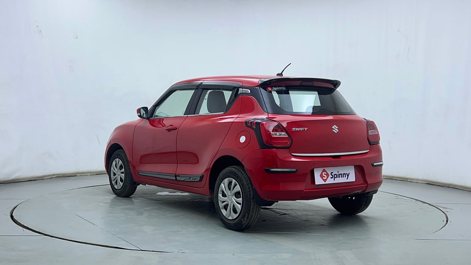 Used 2023 Maruti Suzuki Swift VXi Petrol Manual exterior LEFT REAR CORNER VIEW
