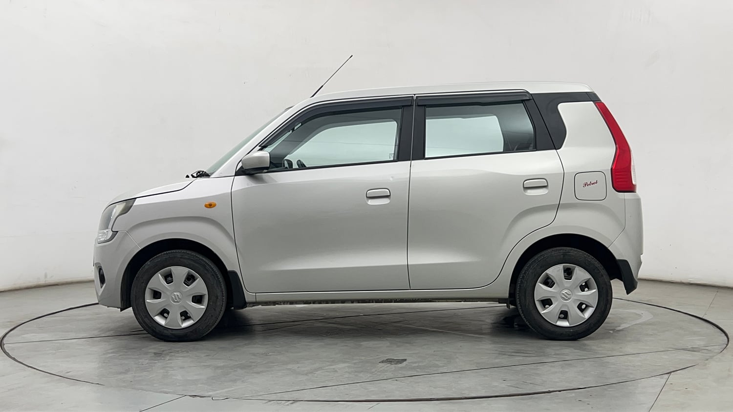 Used 2021 Maruti Suzuki Wagon R VXi (O) 1.2 AMT Petrol Automatic exterior LEFT SIDE VIEW