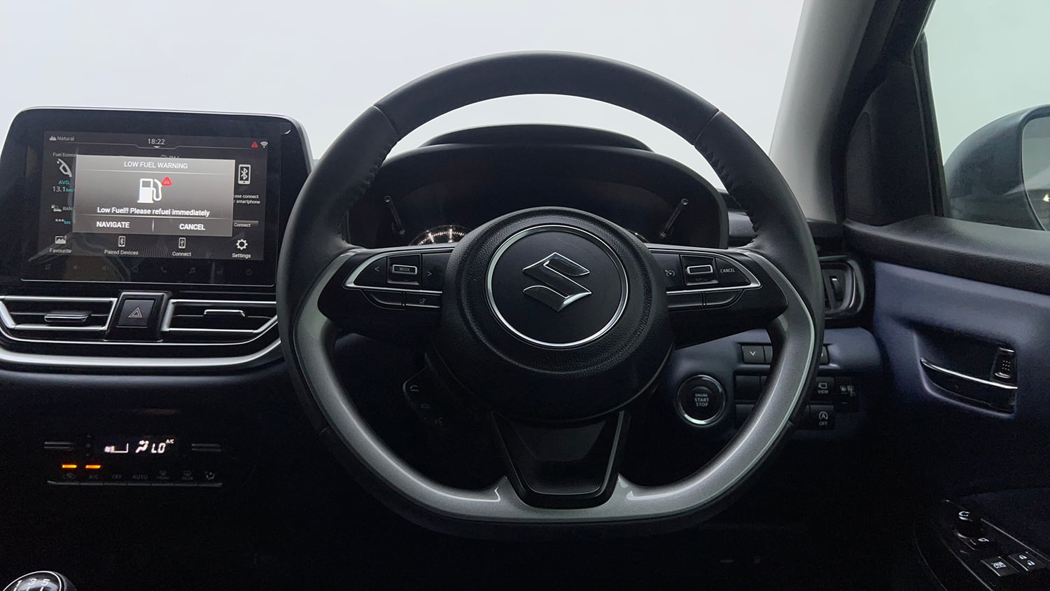 Used 2025 Maruti Suzuki Baleno Alpha MT Petrol Manual interior STEERING VIEW