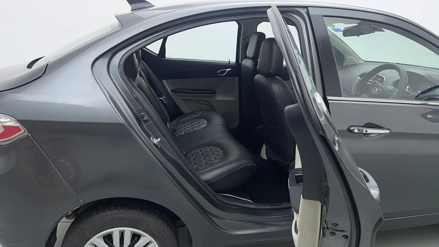 Used 2022 Tata Tigor XZ Plus CNG Cng Manual interior RIGHT SIDE REAR DOOR CABIN VIEW