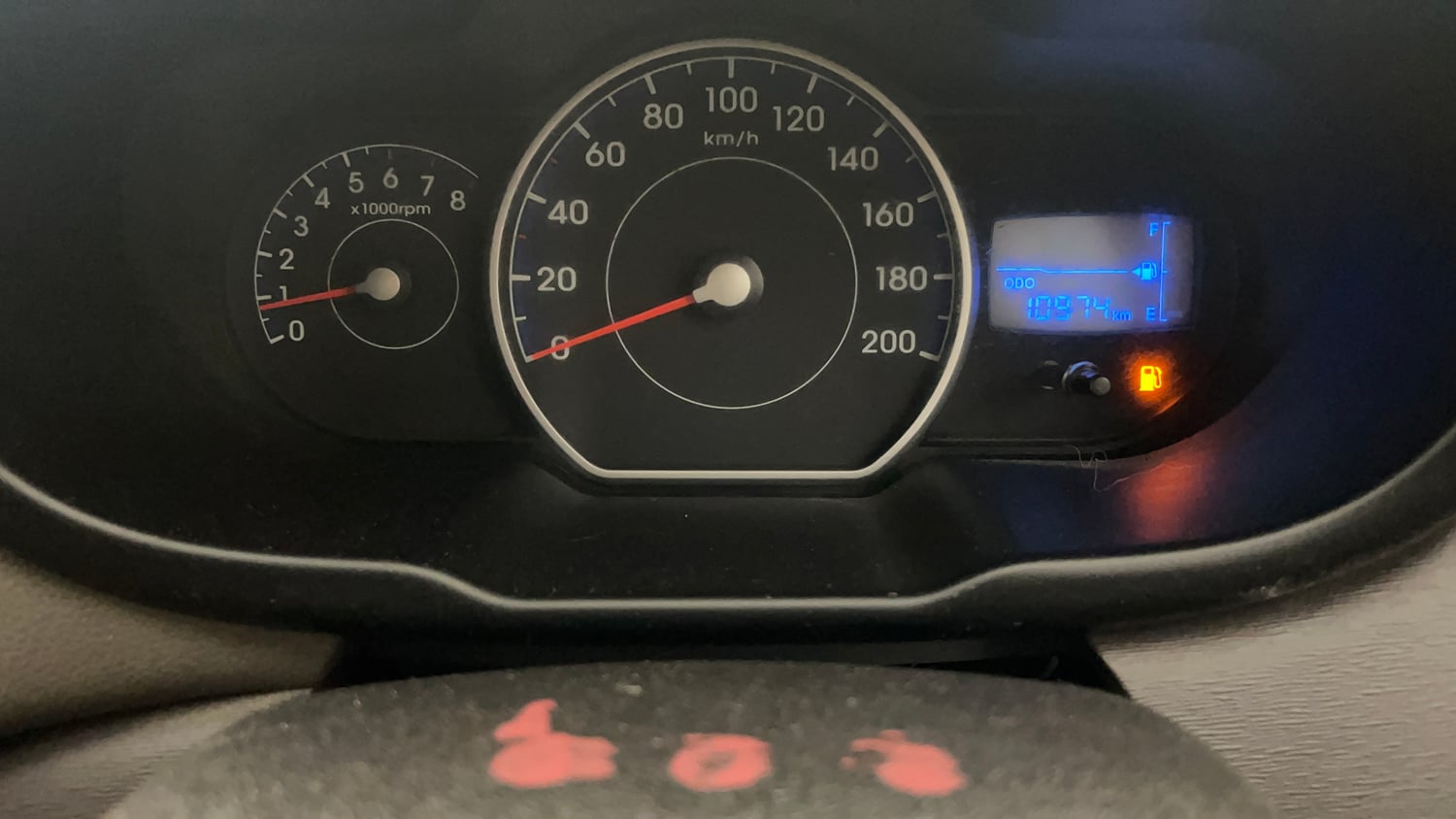 Used 2015 Hyundai i10 Magna 1.1 iRDE2 Petrol Manual interior CLUSTERMETER VIEW