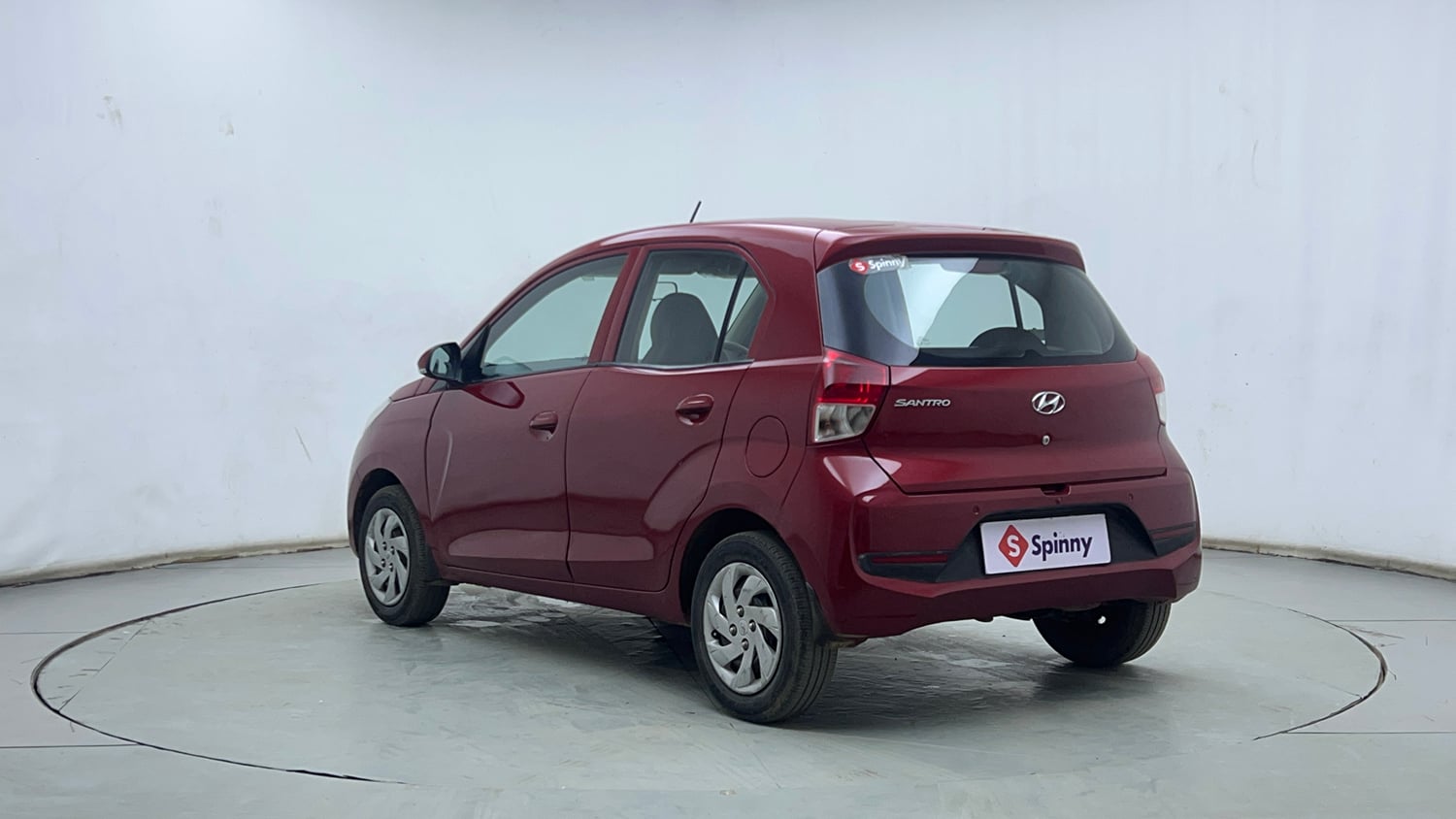 Used 2022 Hyundai Santro Sportz Petrol Manual exterior LEFT REAR CORNER VIEW