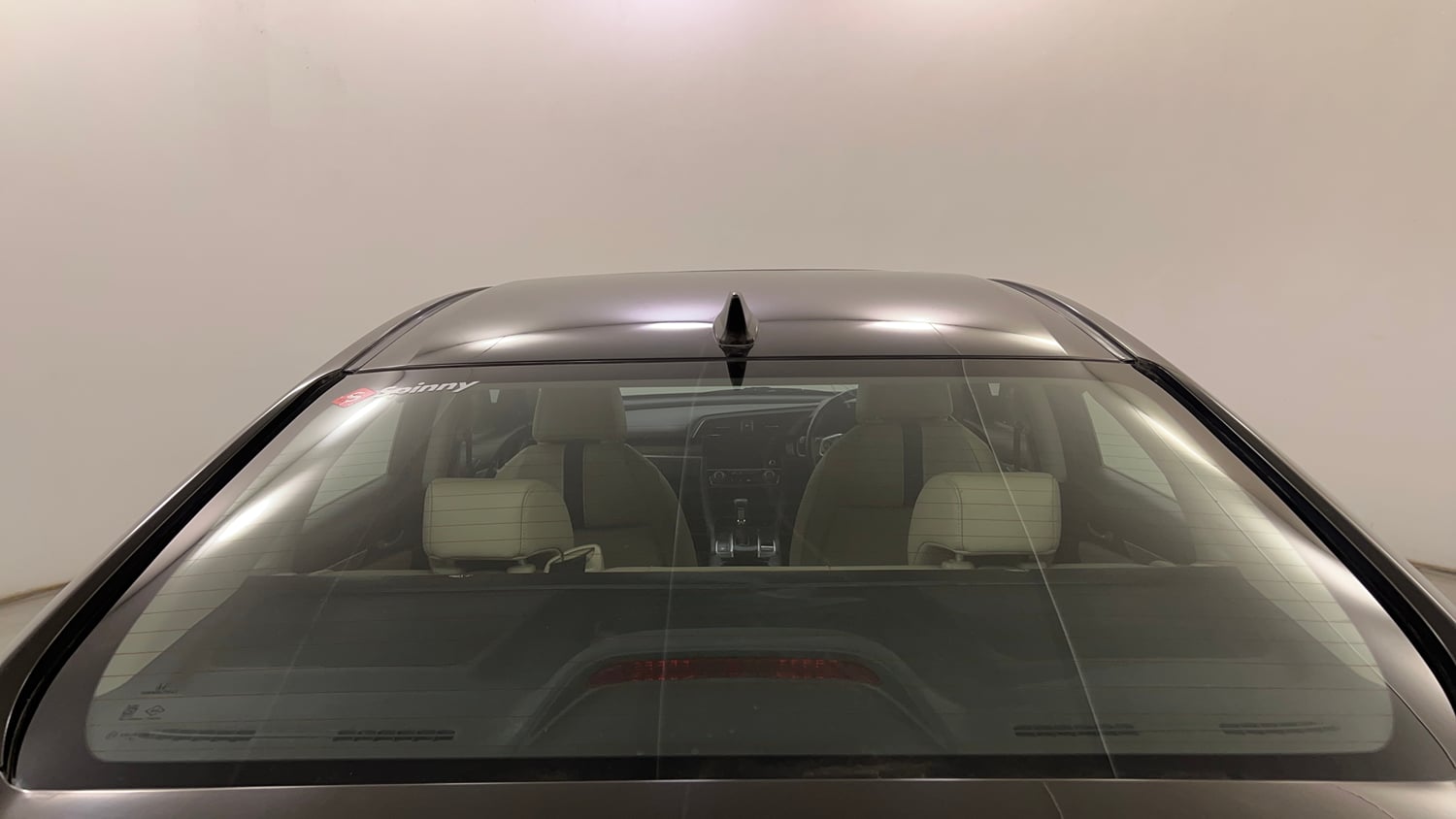 Used 2019 Honda Civic ZX CVT Petrol Petrol Automatic exterior BACK WINDSHIELD VIEW